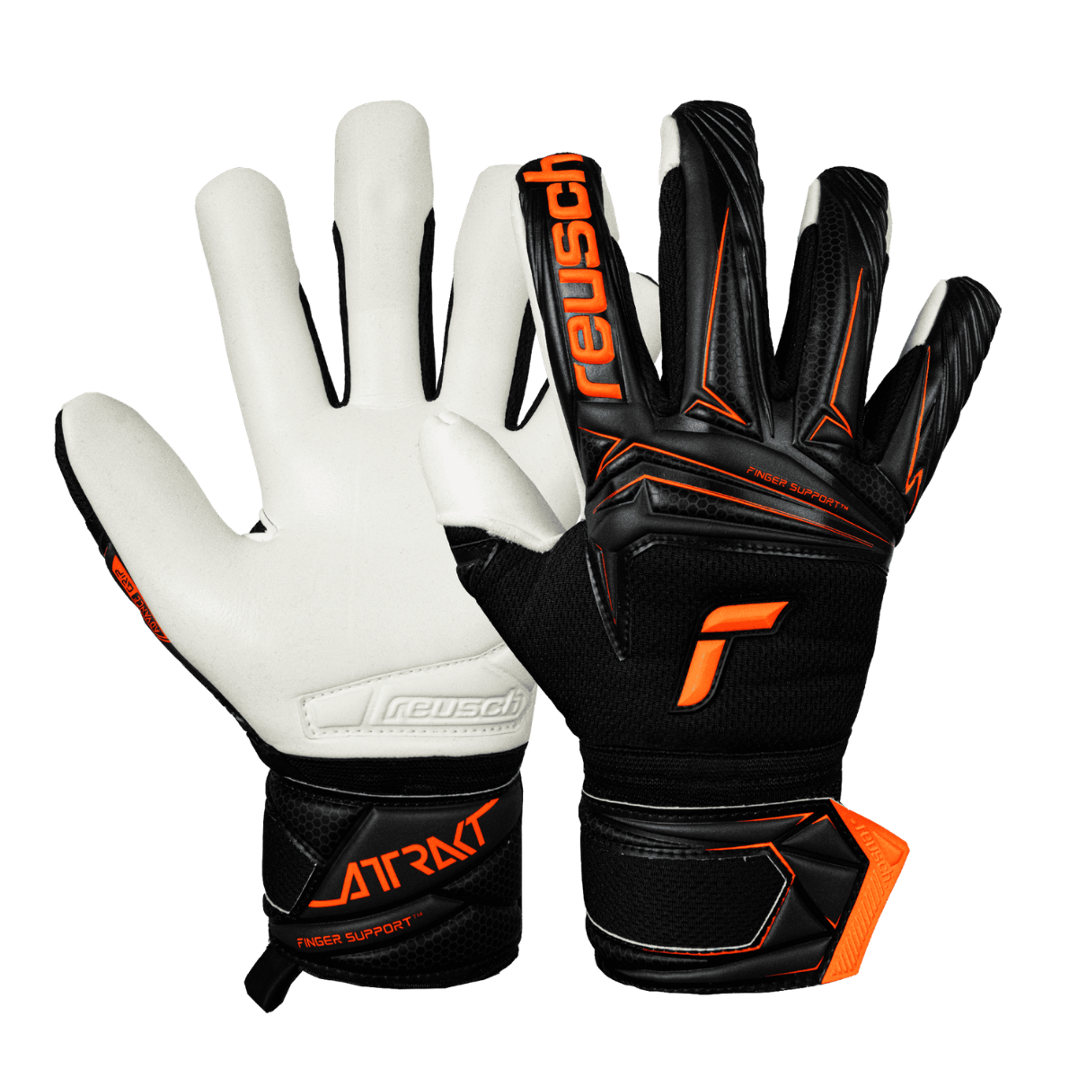 Reusch Attrakt Advance Finger Support Goalkeeping Gloves