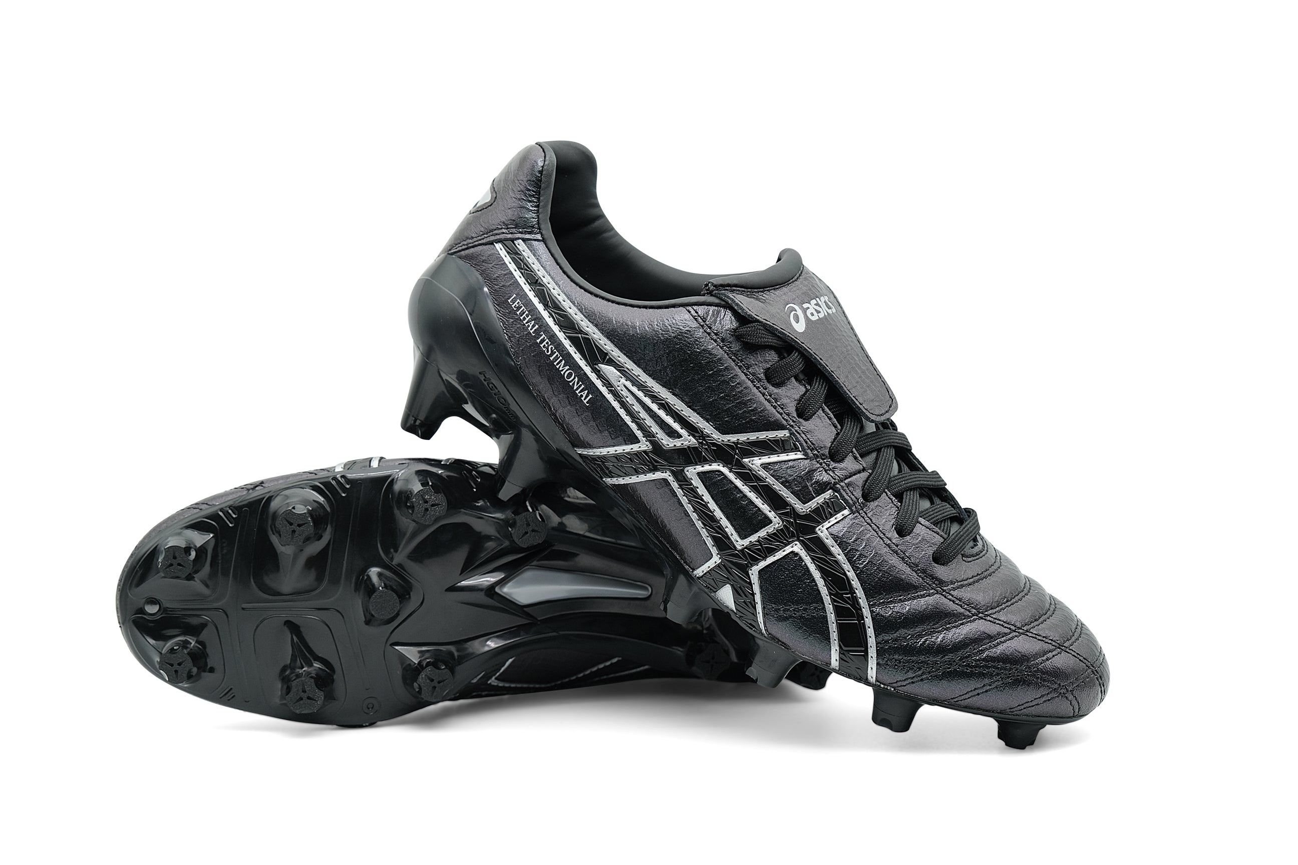 ASICS Lethal Testimonial 4 IT Firm Ground Black White