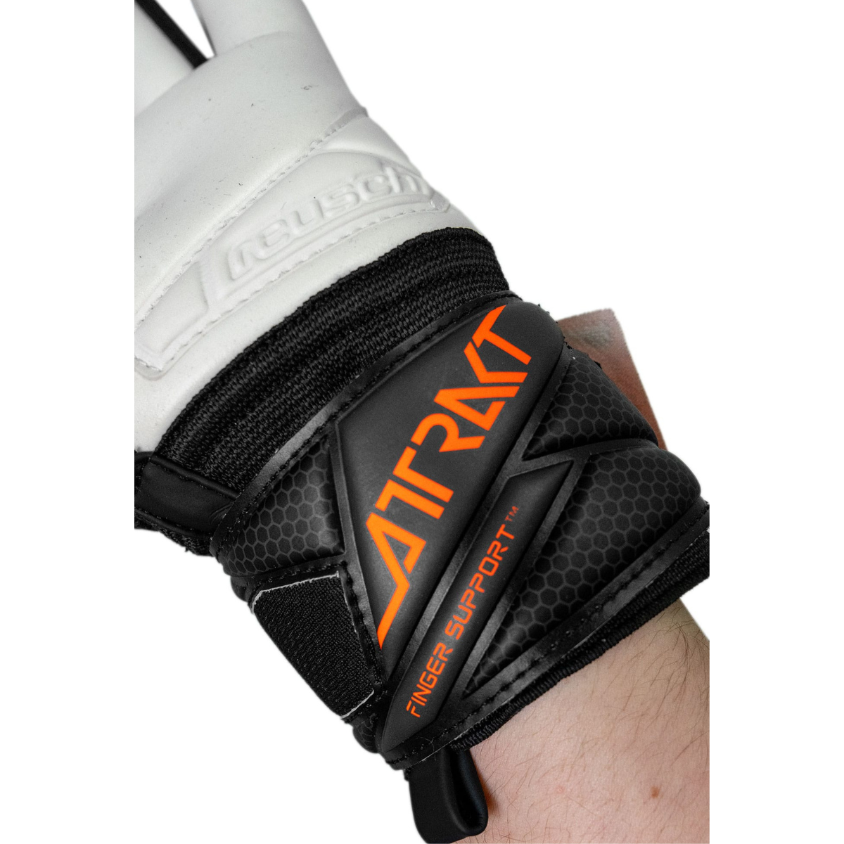 Reusch Attrakt Advance Finger Support Goalkeeping Gloves