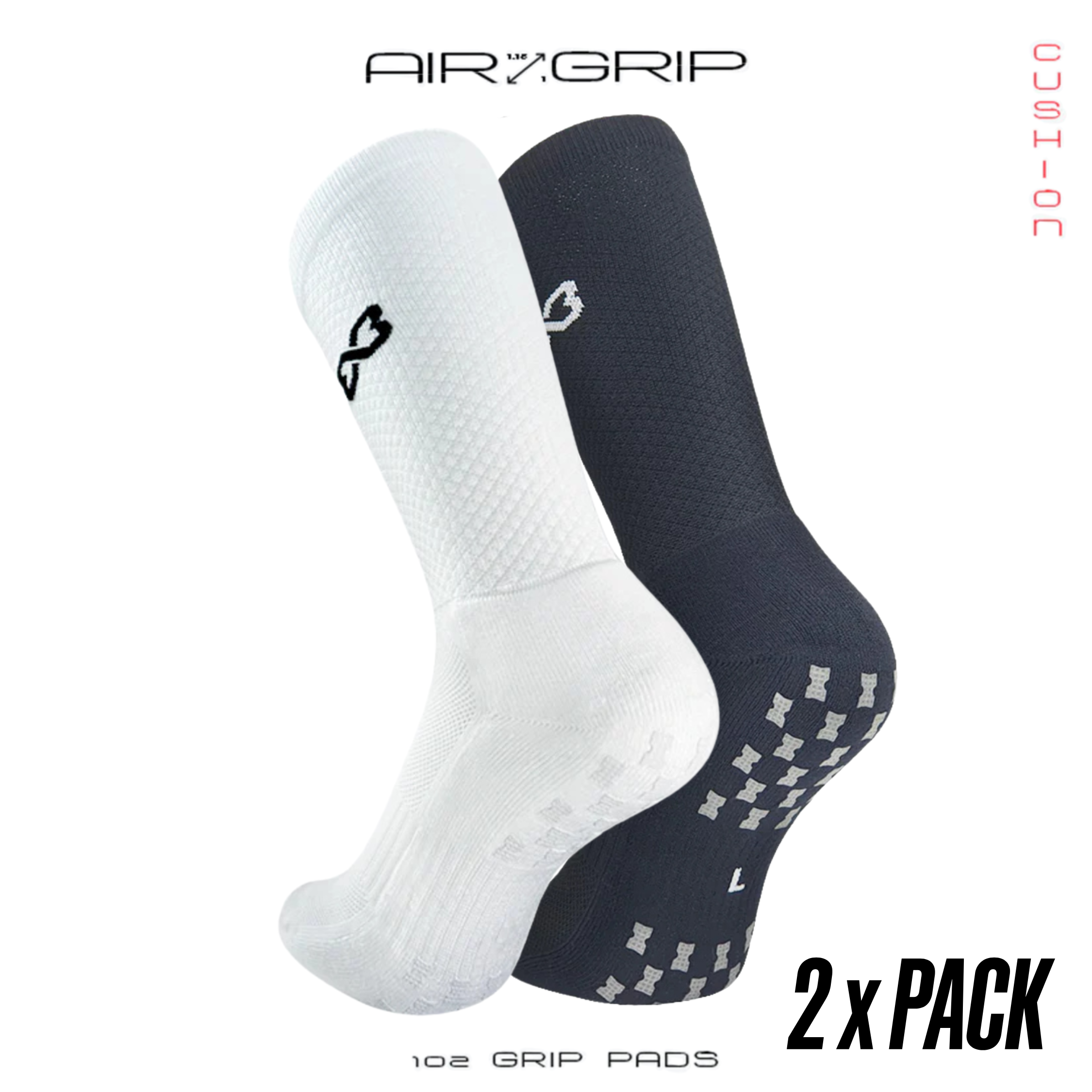 2 PACK: WEFOOT Air-Grip Plus Socks