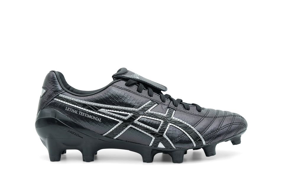 ASICS Lethal Testimonial 4 IT Firm Ground Black White  