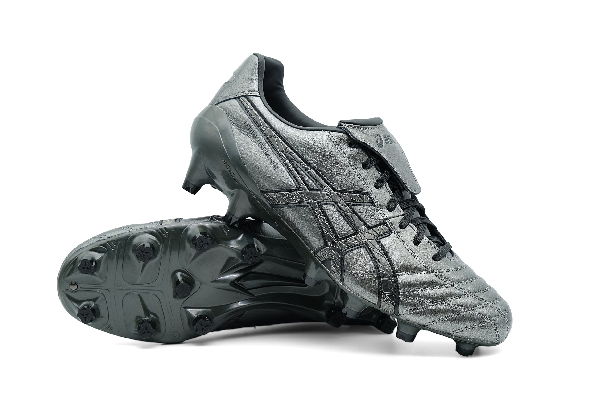 ASICS Lethal Testimonial 4 IT Firm Ground Gunmetal Grey