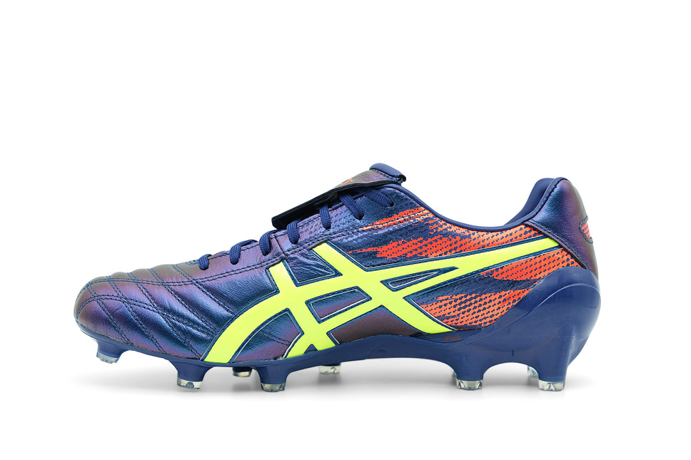 ASICS Lethal Testimonial 4 IT Firm Ground Perfect Storm Purple Yellow