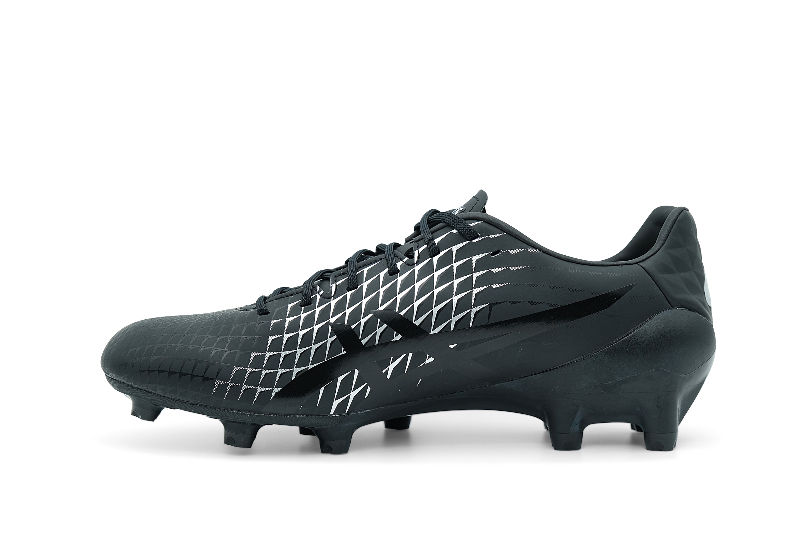 ASICS Menace 4 Firm Ground Black White 2