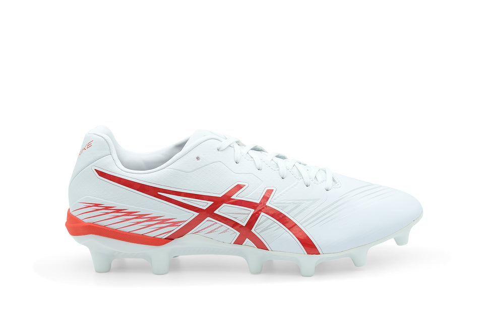 ASICS Swift Strike Firm Ground White Red 2025