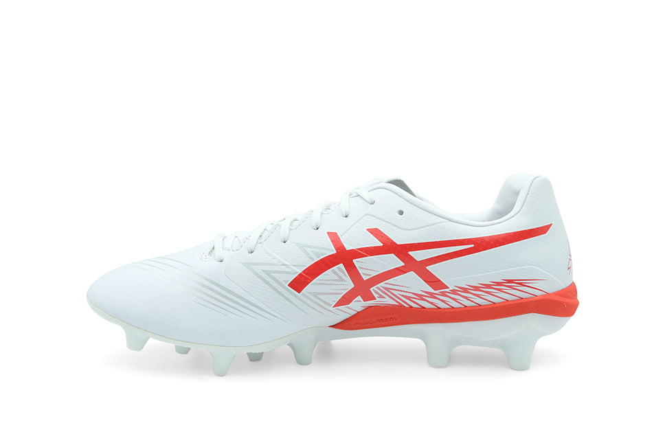 ASICS Swift Strike Firm Ground White Red 2025