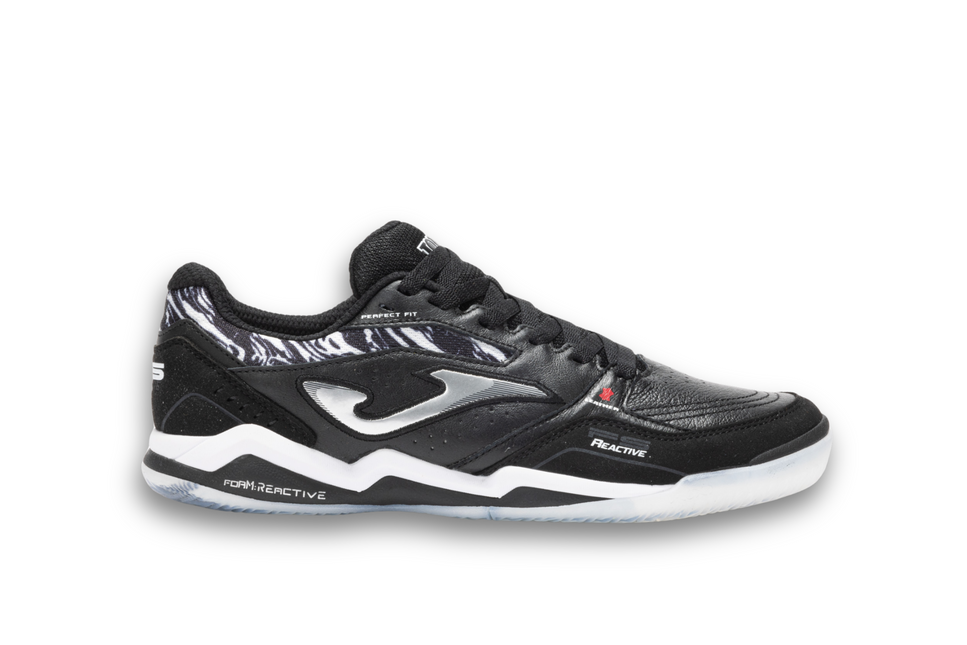 Joma FS Reactive Indoor Court Boots Black White