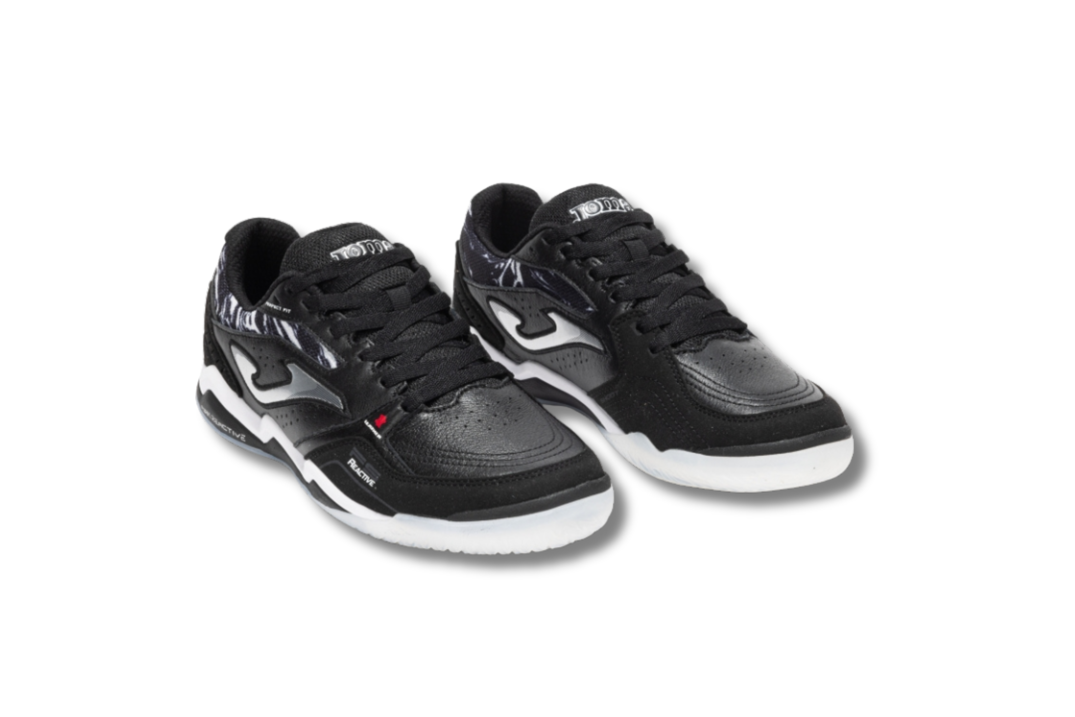 Joma FS Reactive Indoor Court Boots Black White