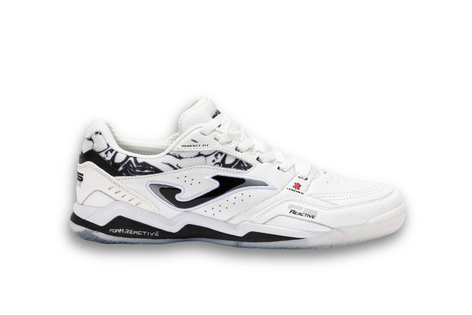 Joma FS Reactive Indoor Court Boots White Black