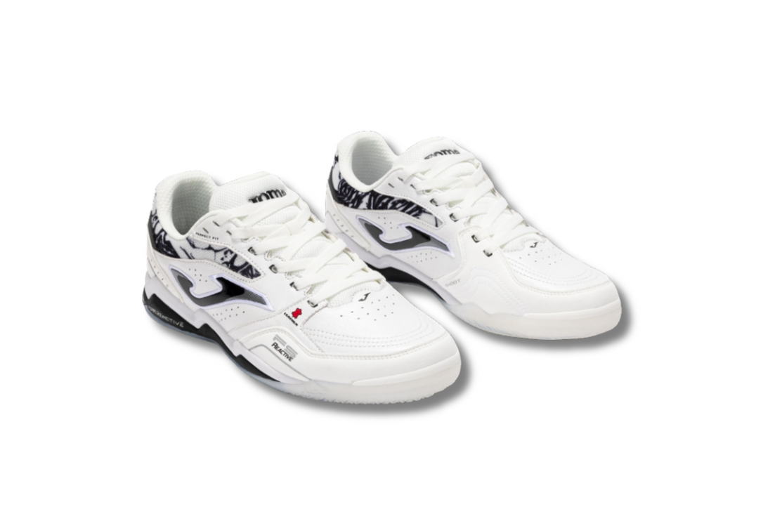 Joma FS Reactive Indoor Court Boots White Black